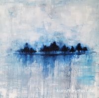 Blue Rain Forest 100x100 