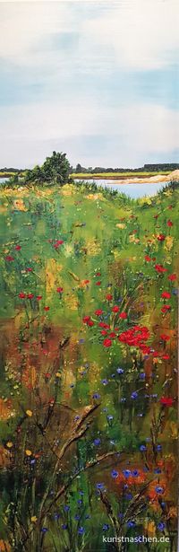 flowery meadow 50x150x4cm